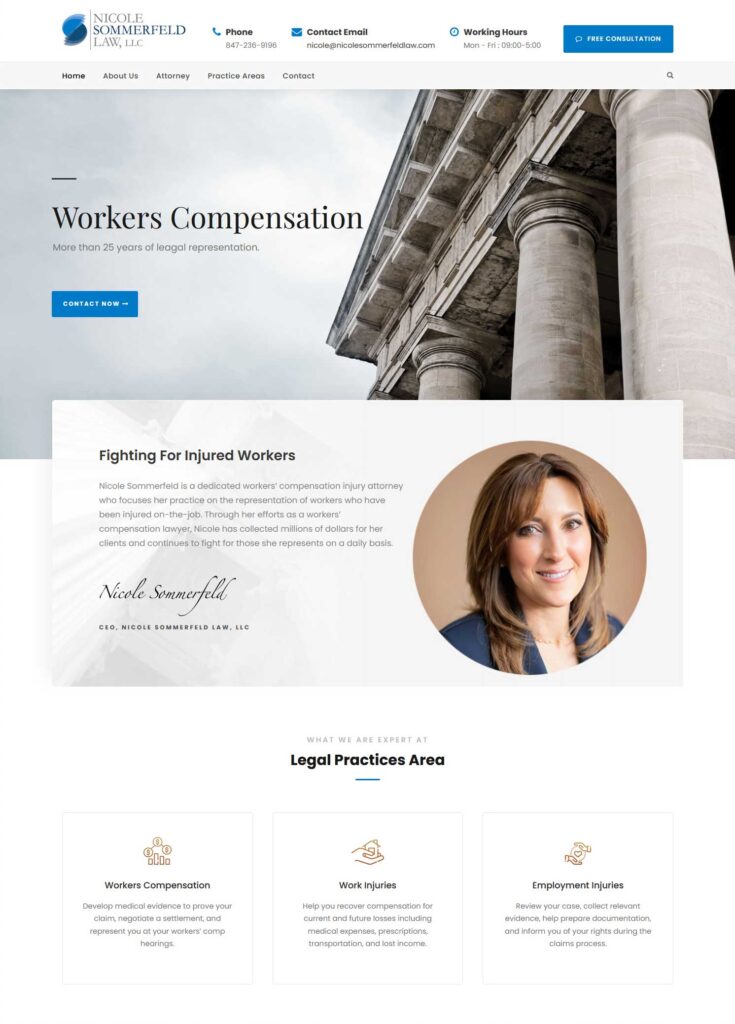 Sommerfeld Law Website