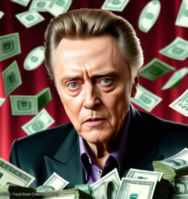 Christopher Walken Portrait